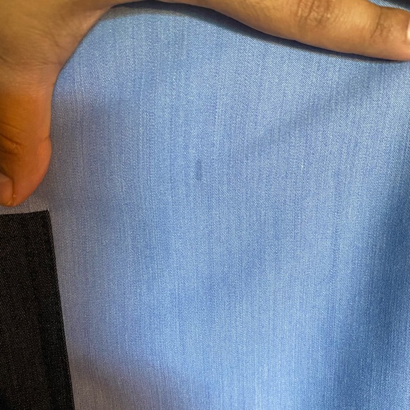 Calvin Klein Color Block Denim Dress - Picture 4 of 6